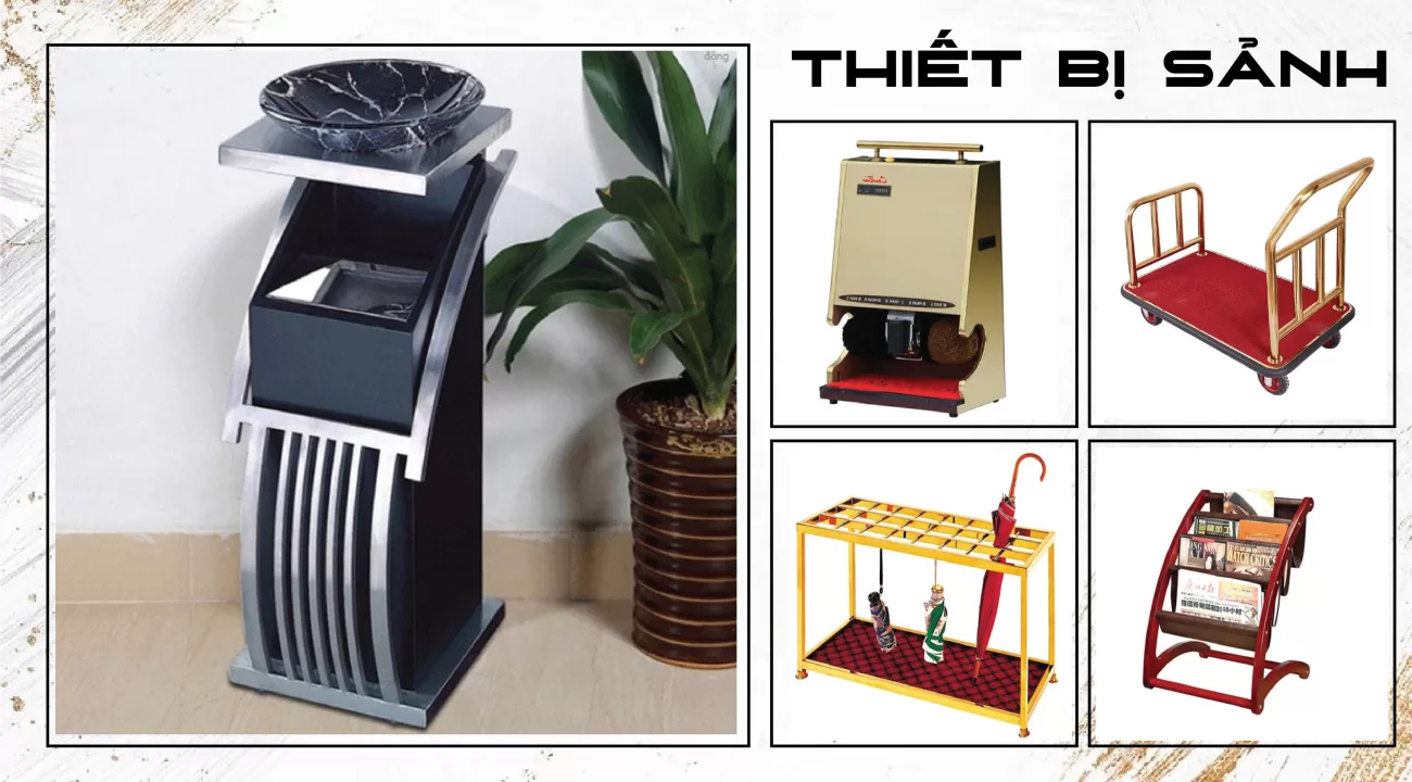 THIẾT BỊ TIỀN SẢNH KHÁCH SẠN